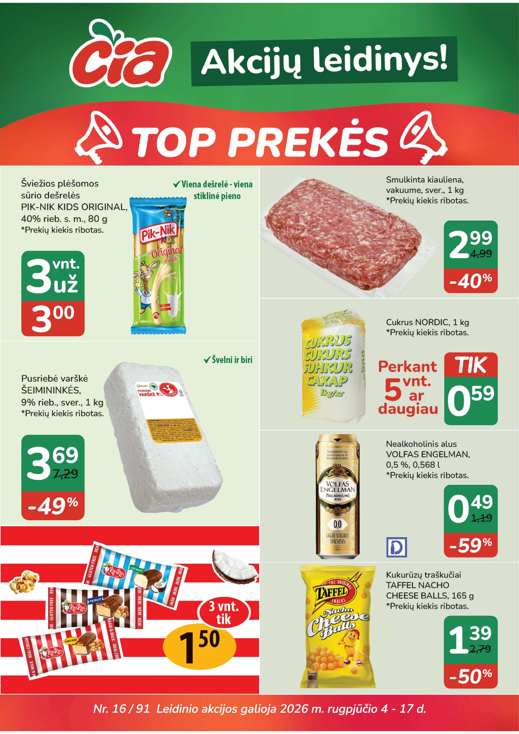 TOP PREKĖS – 1 puslapis